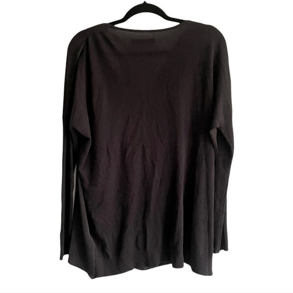 NWOT All Saints 3 Way Erma Cotton Cowl Draped Long Sleeve Sweater - Picture 7 of 12